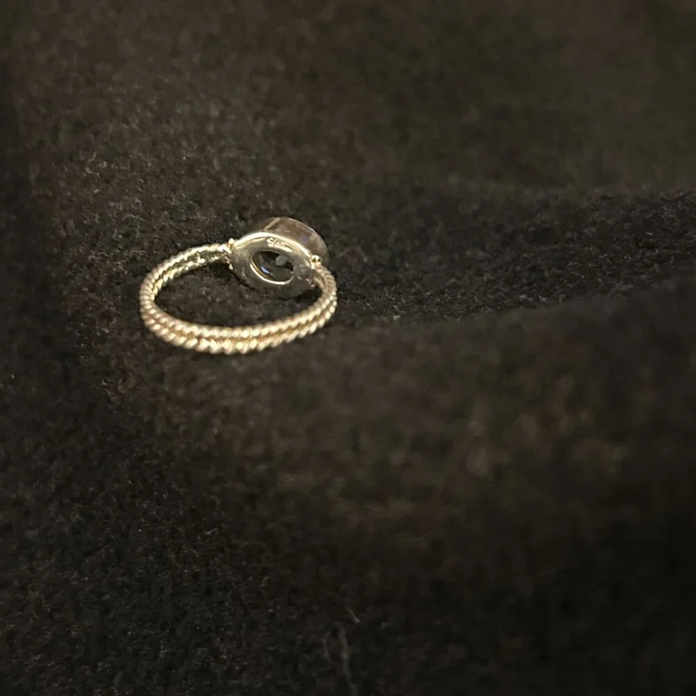 Iolite Solitaire Ring - Picture 3 of 7
